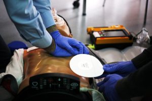 CPR training gloves